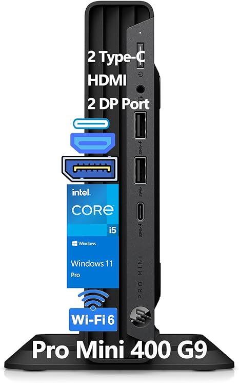 HP Pro Mini 400 G9 Business Mini PC Desktop Computer