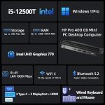 HP Pro Mini 400 G9 Business Mini PC Desktop Computer - Image 3
